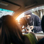 Carjackers SHOCKED by Armed Seattle Resident Masked person robbing a woman inside a car.