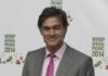 Dr Oz in formal attire at a spring picnic event