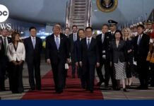 Trump arrives in Beijing for high-stakes summit with Xi