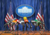 Vance Torches ‘Cash To Iran’ Claim Multiple microphones at White House press briefing podium.