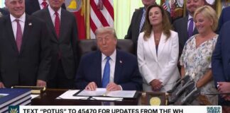 President Trump Signs the Secure America Act