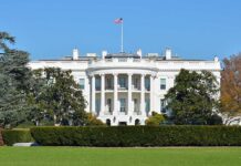 White House UFC Plot STOPS Cold The White House with the American flag flying in front