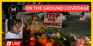 PROTEST AND VIGIL IN MADISON WISCONSIN AFTER POLICE KILLING OF COREY RUIZ
