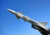 Missile Gap WIDENS — Years To Recover U.S. Army missile on launch rail against clear blue sky