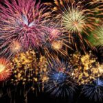July Fourth Fun, Then Body Bags Colorful fireworks exploding in the night sky