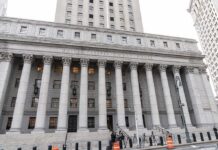Home-Care Fraud Web Snags 19 United States courthouse with grand neoclassical columns