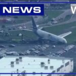 Federal investigators probe Amazon cargo jet's fiery runway crash that killed 5 in Miami