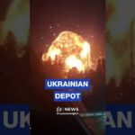 Russia strikes Ukrainian arms depot near Kyiv, killing 37