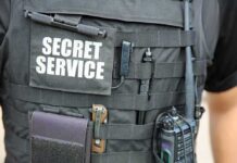 FBI Labels It Terror – But Why No Action? Tactical vest with Secret Service patch and gear